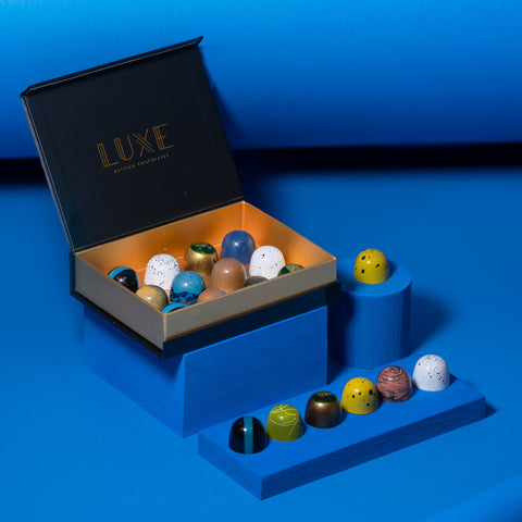 12 Piece Fall Bonbon Collection - Luxe Artisan Chocolates