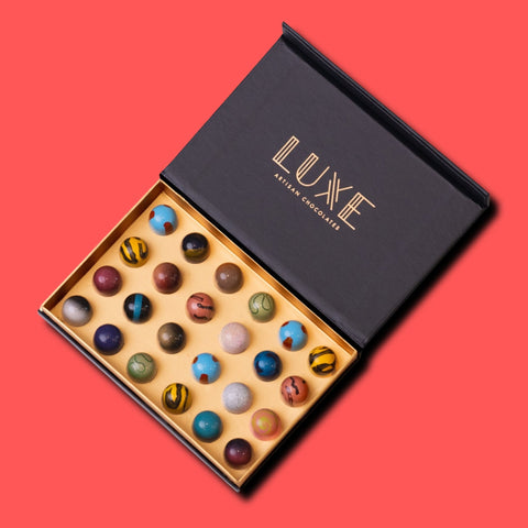 24 Piece Artisan Bonbon Collection - Luxe Artisan Chocolates