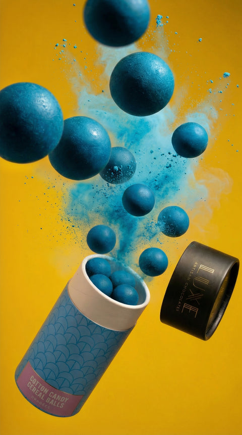 Cotton Candy Confetti Cereal Balls