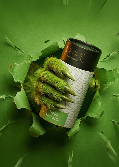 The Grinch Cereal Balls