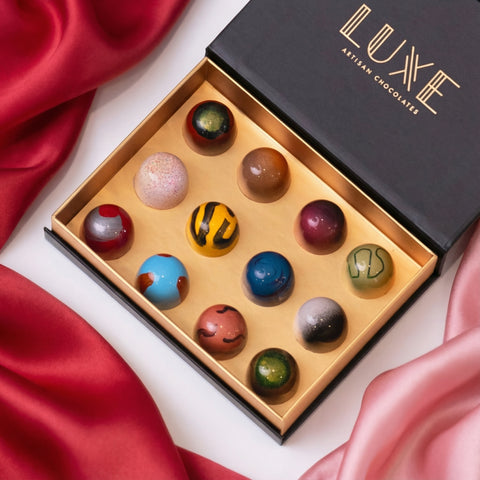 12 Piece Valentine's Day Bonbon Collection