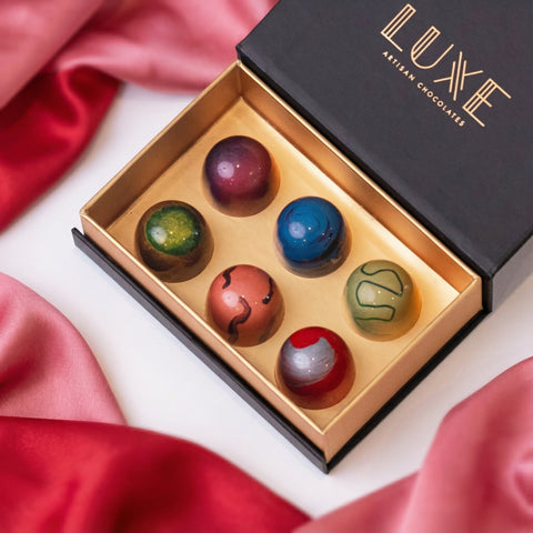 6 Piece Valentine's Day Bonbon Collection