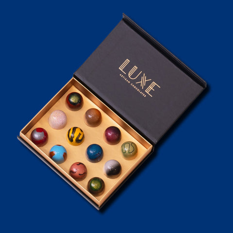 BUILD YOUR OWN BOX - 12 PIECE SIGNATURE COLLECTION - Luxe Artisan Chocolates