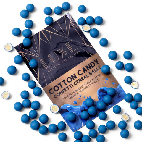 Cotton Candy Confetti Cereal Balls