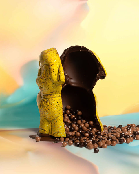 Easter Lamb Yellow - Luxe Artisan Chocolates
