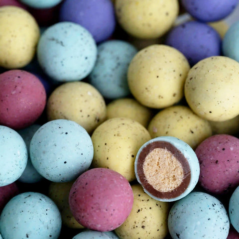 Malted Milk Chocolate Mini Eggs - Luxe Artisan Chocolates