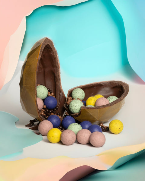 Milk Chocolate Easter Egg - Luxe Artisan Chocolates